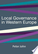 Local governance in Western Europe /