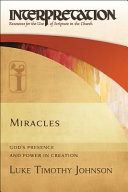 Miracles : God's presence and power in creation /