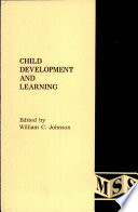 Child development and learning.