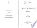 Letters of Joseph Jones of Virginia, 1777-1787.