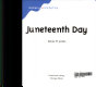 Juneteenth Day /