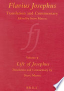 Flavius Josephus : translation and commentary /
