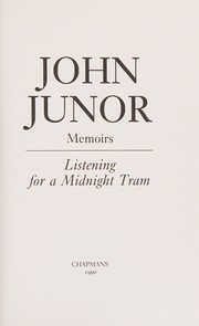 Listening for a midnight tram : memoirs /