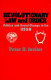 Revolutionary law and order : politics and social change in the USSR /