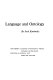 Language and ontology /