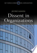 Dissent in organizations /