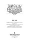 Self-study processes : a guide for postsecondary and similar service-oriented institutions and programs /