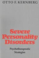 Severe personality disorders : psychotherapeutic strategies /