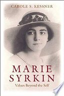 Marie Syrkin : values beyond the self /