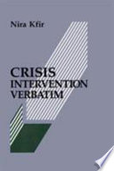 Crisis intervention verbatim /