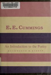 E.E. Cummings : an introduction to the poetry /
