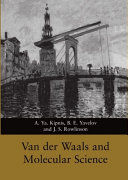 Van der Waals and molecular sciences /