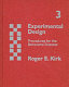 Experimental design : procedures for the behavioral sciences /