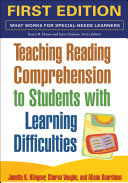 Teaching reading comprehension to students with learning disabilities /