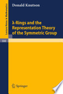 [Lambda]-rings and the representation theory of the symmetric group.