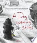 A dog wearing shoes /