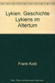 Lykien : Geschichte Lykiens im Altertum /