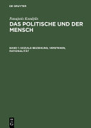 Das Politische und der Mensch : Grundzüge der Sozialontologie /