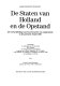 De Staten van Holland en de Opstand : de ontwikkeling van hun functies en organisatie in de periode 1544-1588 /