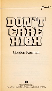 Don't Care High /
