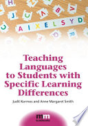 Teaching languages to students with specific learning differences /