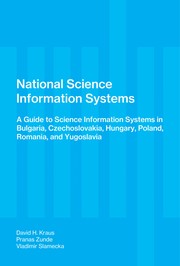 National science information systems; a guide to science information systems in Bulgaria, Czechoslovakia, Hungary, Poland, Romania, and Yugoslavia