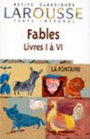 Fables : livres I à VI /