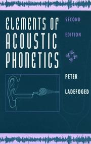 Elements of acoustic phonetics /