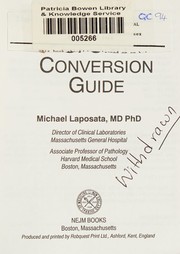 SI unit conversion guide /