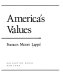 Rediscovering America's values /