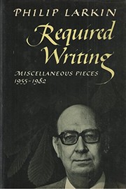 Required writing : miscellaneous pieces, 1955-1982 /