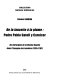 De la lancette à la plume : Pedro Pablo Gatell y Carnicer : un chirurgien de la Marine Royale dans l'Espagne des lumières, 1745-1792 /