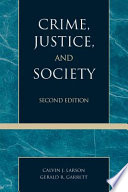 Crime, justice, and society /