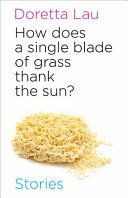 How does a single blade of grass thank the sun? /