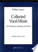 Collected vocal music.