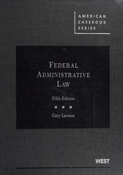 Federal administrative law /