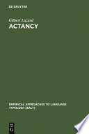 Actancy /