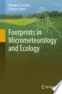 Footprints in micrometeorology and ecology /