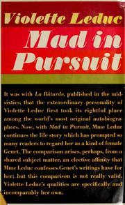 Mad in pursuit /