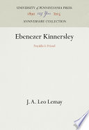 Ebenezer Kinnersley, Franklin's friend