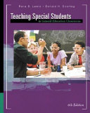 Teaching special students in general education classrooms /