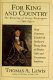 For king and country : the maturing of George Washington, 1748-1760 /