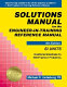 Solutions manual for the Engineer-in-training reference manual SI units /