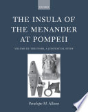The insula of the Menander at Pompeii.