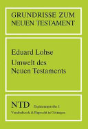Umwelt des Neuen Testaments /
