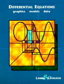 Differential equations : graphics, models, data /