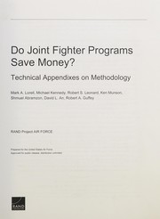 Do joint fighter programs save money? : technical appendixes on methodology /