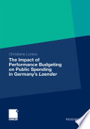 The impact of performance budgeting on public spending in Germany's Laender