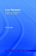 Lion rampant; essays in the study of British imperialism /