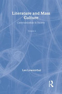 Literature and mass culture /